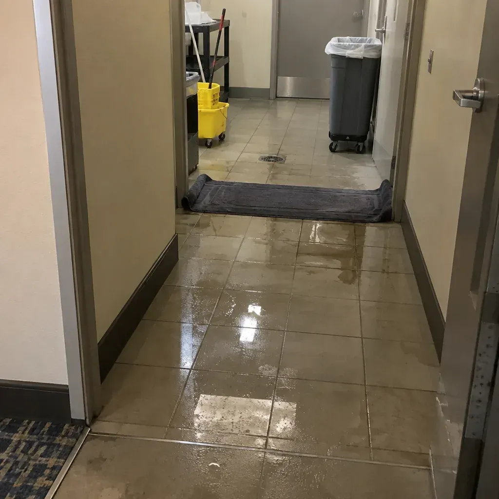 Hotel Cleanup sewer backup cleanup in Maple Grove, MN